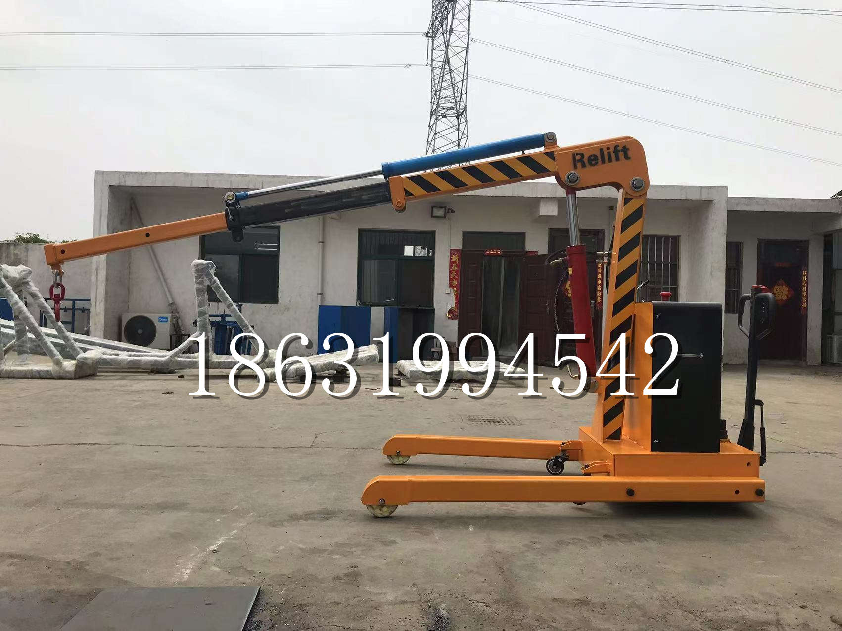 满州乡久征定做3吨三轮随车吊 农用园林绿化移树吊 平板工程用小吊机